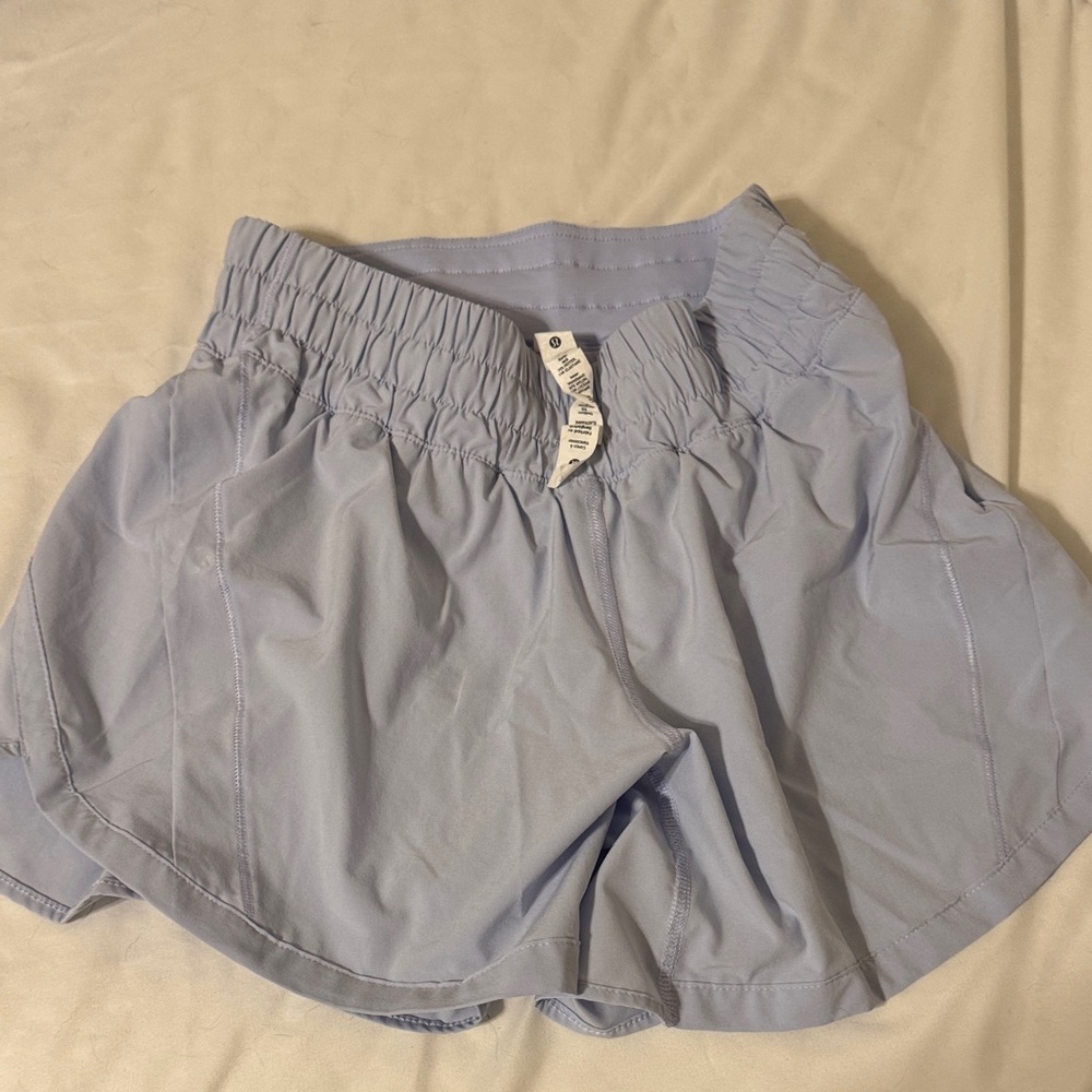 lululemon athletica Light Blue Athletic Shorts